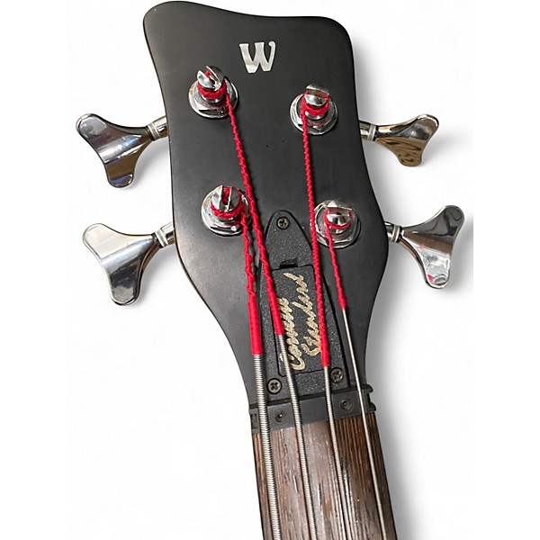 Used Warwick corvette standard 4 bubinga Electric Bass Guitar