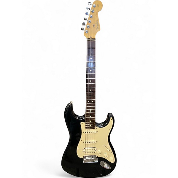 Used 2004 Fender 50th Anniversary American Stratocaster Black Solid Body Electric Guitar