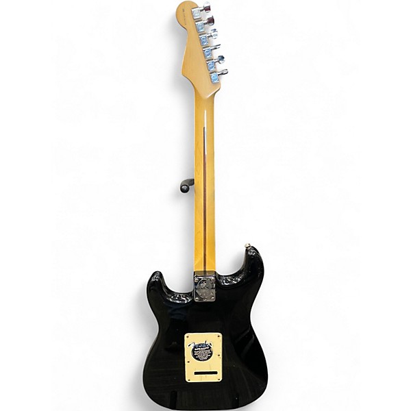 Used 2004 Fender 50th Anniversary American Stratocaster Black Solid Body Electric Guitar