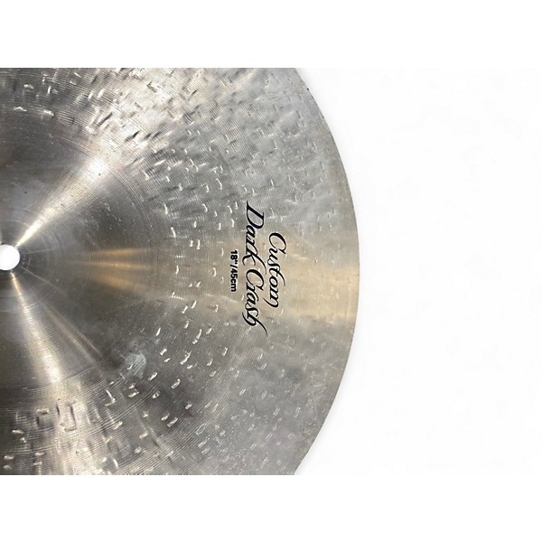 Used Zildjian 18in K Custom Dark Crash Cymbal