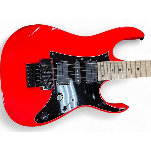 Used Ibanez RG550XHR RG Series ROAD FLARE RED Solid Body Electric Guitar