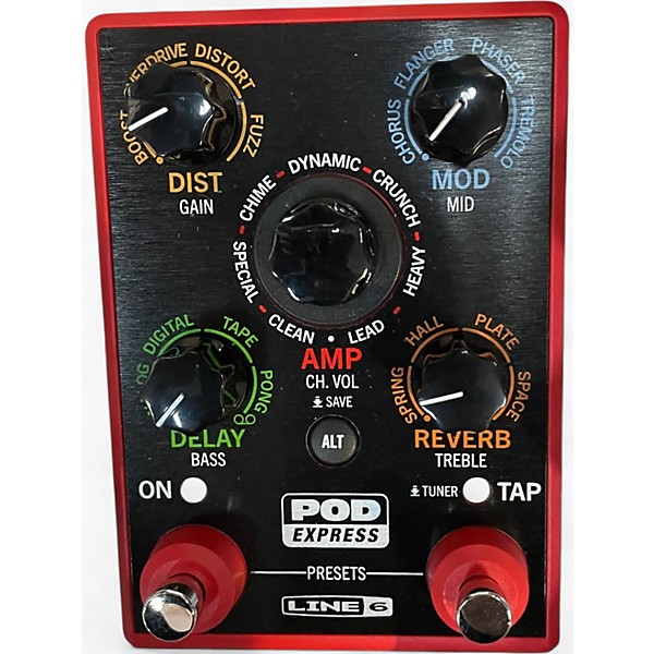 Used Line 6 Pocket Pod Express Amp Modeler Effect Processor