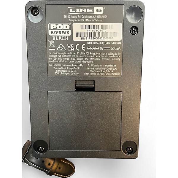 Used Line 6 Pocket Pod Express Amp Modeler Effect Processor