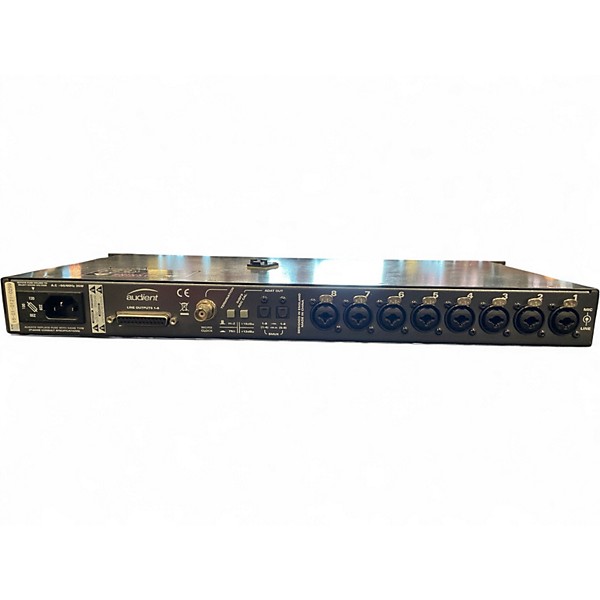 Used Audient ASP008 8 Channel Variable Input Impedance Microphone Preamp