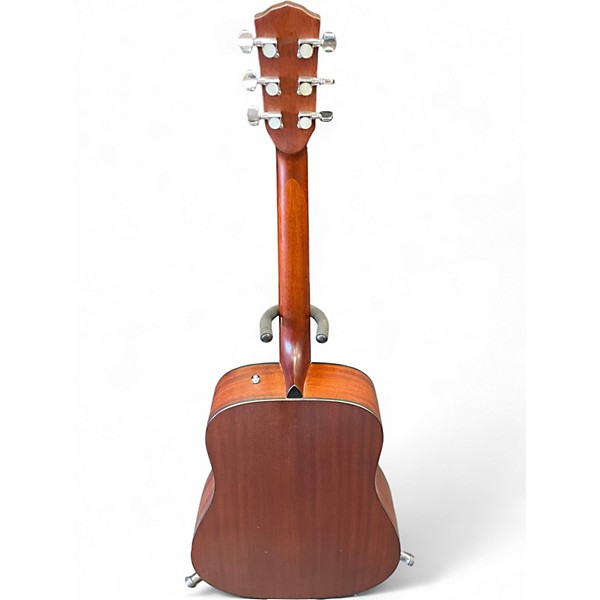 Used Fender CD100 Left Handed Natural Acoustic Guitar