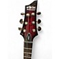 Used Schecter Guitar Research Demon 6 Crimson Red Burst Solid Body Electric Guitar
