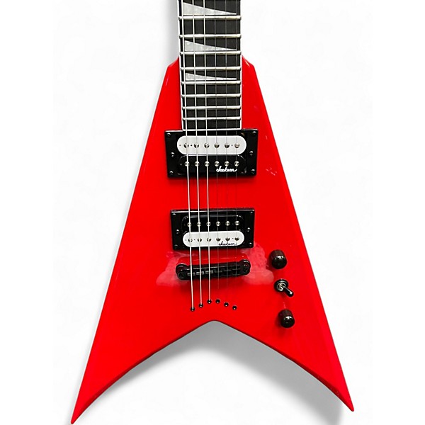 Used Jackson JS32T King V Ferrari Red Solid Body Electric Guitar