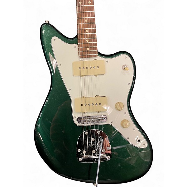 Used Fender Player II Jazzmaster British Racing Green Solid Body Electric Guitar