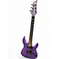 Used Schecter Guitar Research C6 DELUXE Purple Solid Body Electric Guitar thumbnail