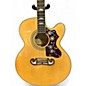 Used Epiphone EJ200SCE Natural Acoustic Electric Guitar thumbnail