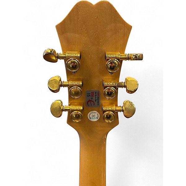 Used Epiphone EJ200SCE Natural Acoustic Electric Guitar
