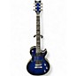 Used Schecter Guitar Research SOLO II DIAMOND SERIES Blue Burst Solid Body Electric Guitar thumbnail