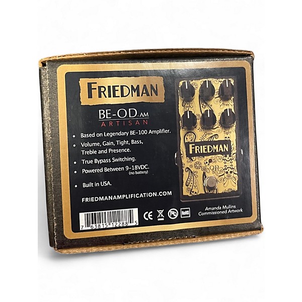 Used Friedman BE-OD Effect Pedal