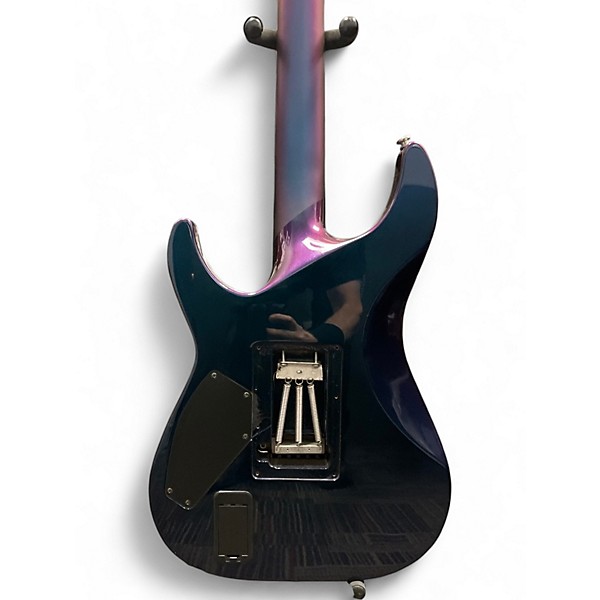 Used Schecter Guitar Research Hellraiser C1 Hybrid Purple Solid Body Electric Guitar