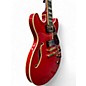 Used Ibanez AS93FM Transparent Cherry Red Hollow Body Electric Guitar