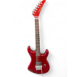 Used Kramer STRIKER 100ST Candy Apple Red Solid Body Electric Guitar