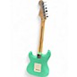 Used Squier Stratocaster Green Solid Body Electric Guitar