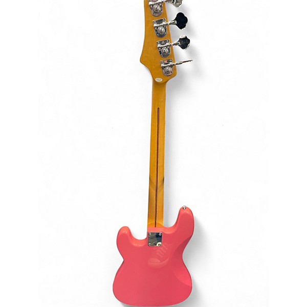Used Johnson 3/4 Scale P-Bass Pink Electric Bass Guitar