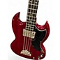 Used Epiphone EB-0 Red Electric Bass Guitar