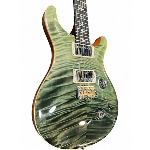 Used 2016 PRS Wood Library Custom 24 TRAMPAS GREEN Solid Body Electric Guitar