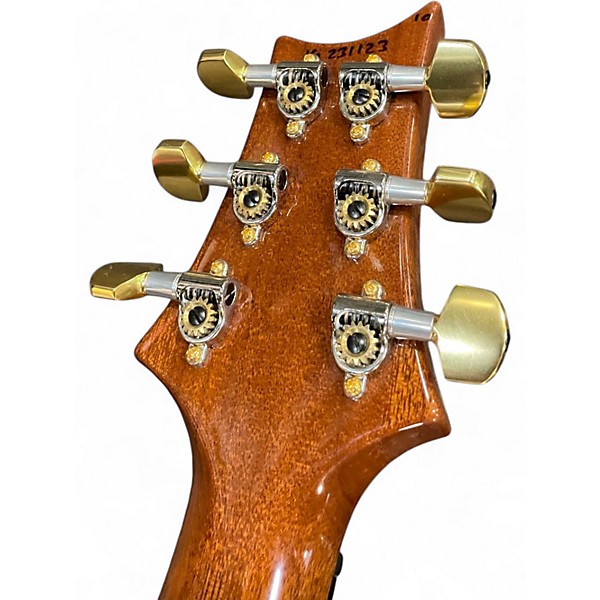 Used 2016 PRS Wood Library Custom 24 TRAMPAS GREEN Solid Body Electric Guitar