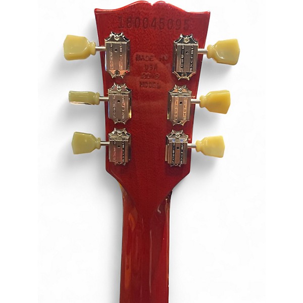 Used 2018 Gibson Les Paul Traditional Cherry Sunburst Solid Body Electric Guitar