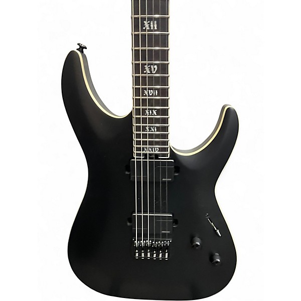 Used Schecter Guitar Research PT SLS Evil Twin Satin Black Solid Body Electric Guitar