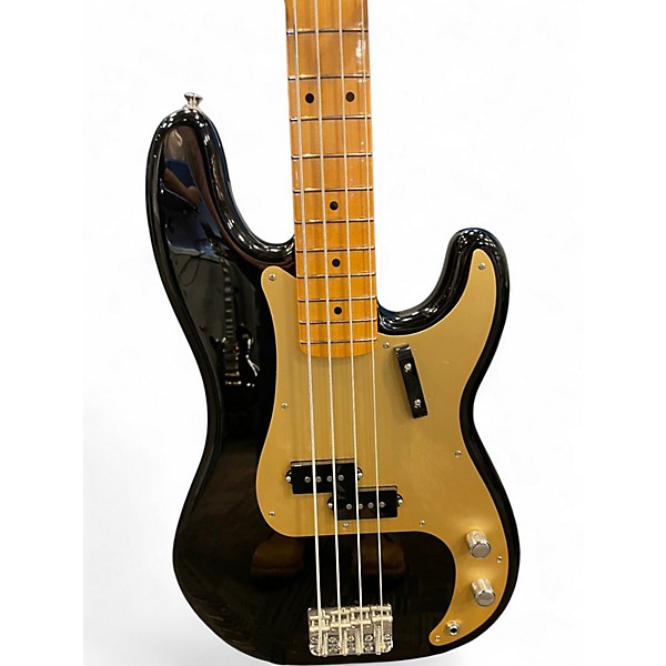 Used Fender VINTERA II P BASS Black Electric Bass Guitar