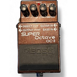 Used BOSS OC3 Super Octave Effect Pedal
