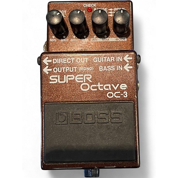 Used BOSS OC3 Super Octave Effect Pedal