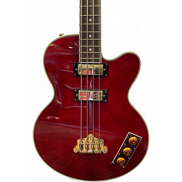 Used Epiphone Allen Woody Signature Wine Red Electric Bass Guitar