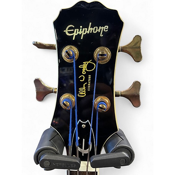 Used Epiphone Allen Woody Signature Wine Red Electric Bass Guitar