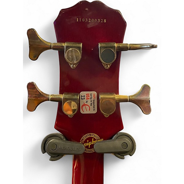 Used Epiphone Allen Woody Signature Wine Red Electric Bass Guitar