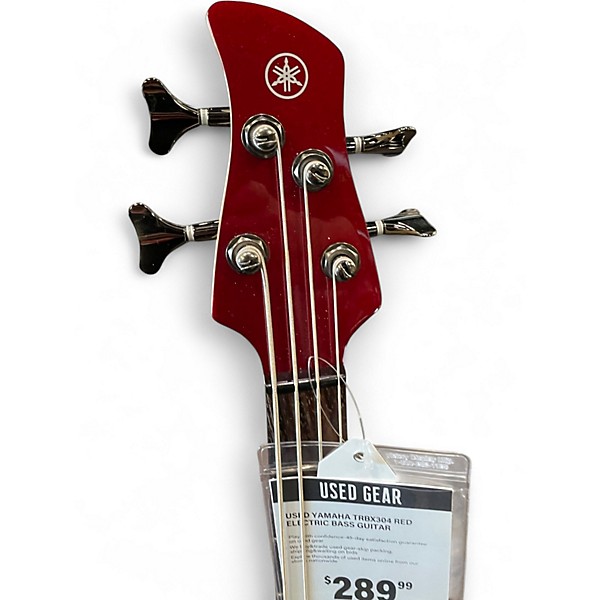 Used Yamaha TRBX304 RED Electric Bass Guitar