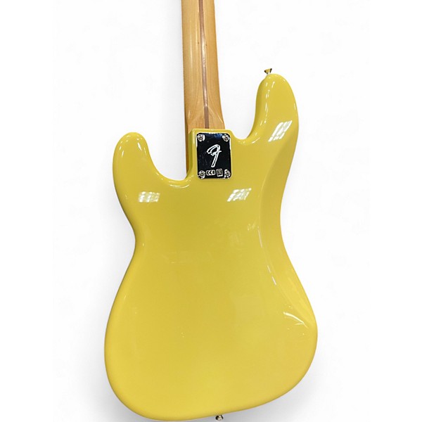 Used Fender Player Precision Bass Banana Yellow Electric Bass Guitar