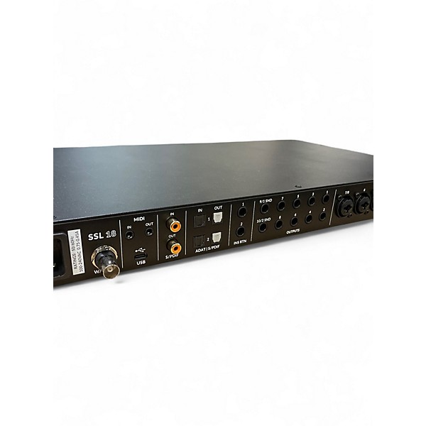 Used Solid State Logic SSL 18 Audio Interface