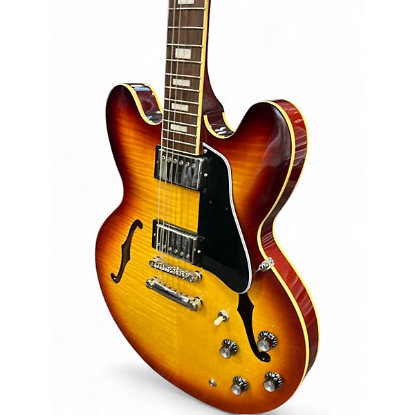 Used Epiphone ES335 3 Color Sunburst Hollow Body Electric Guitar
