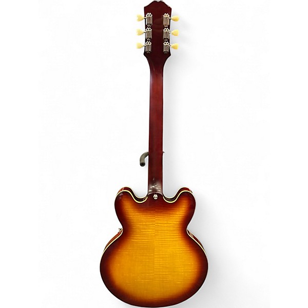 Used Epiphone ES335 3 Color Sunburst Hollow Body Electric Guitar