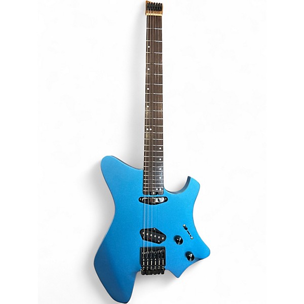 Used Eart GW2T-SE PEARL BLUE Solid Body Electric Guitar