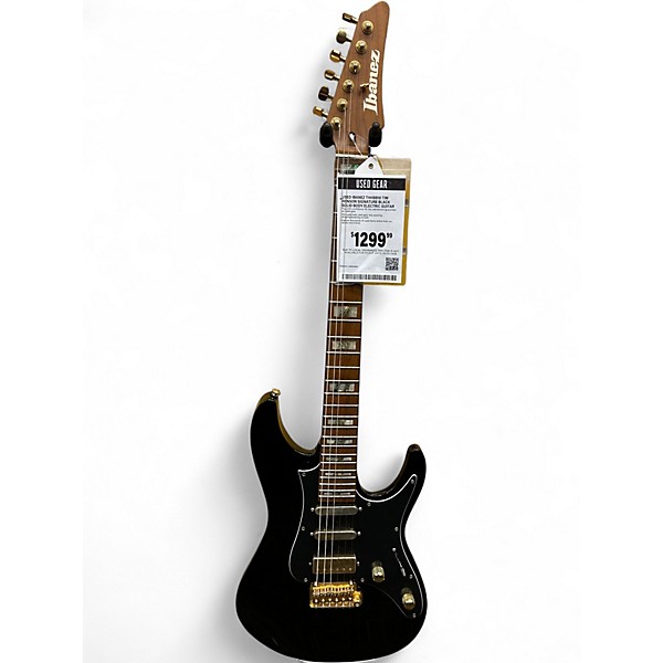 Used Ibanez THHBB10 Tim Henson Signature Black Solid Body Electric Guitar