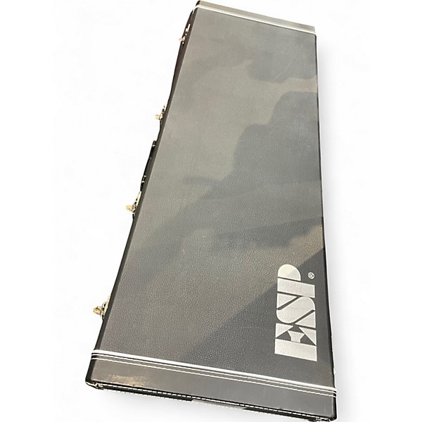 Used ESP LTD EX Black Metal Black Solid Body Electric Guitar