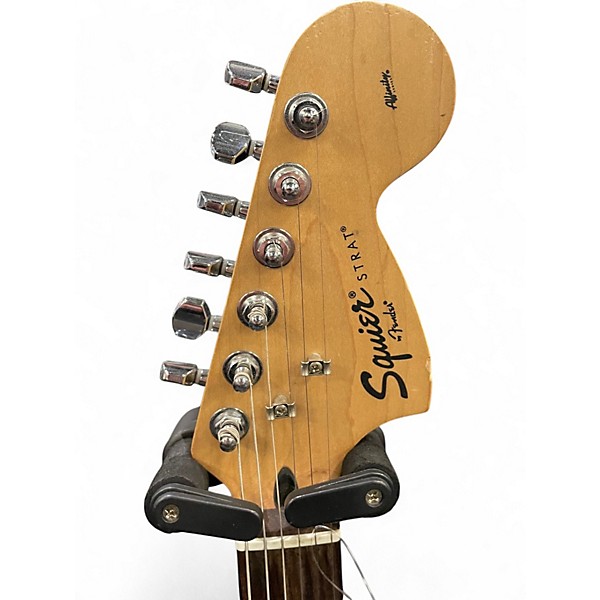 Used Squier Affinity Stratocaster Black  Solid Body Electric Guitar