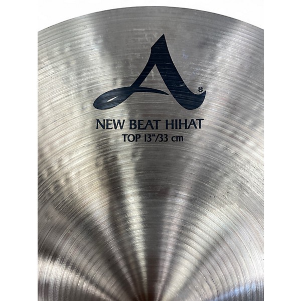 Used Zildjian 13in New Beat Hi Hat Pair Cymbal
