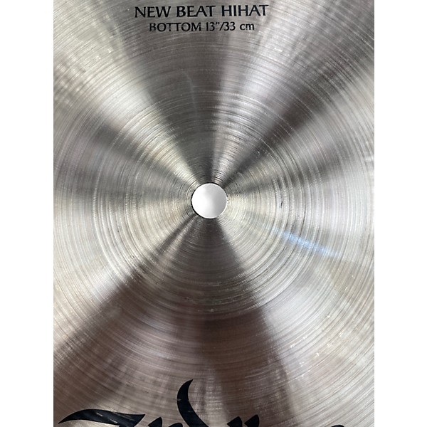 Used Zildjian 13in New Beat Hi Hat Pair Cymbal