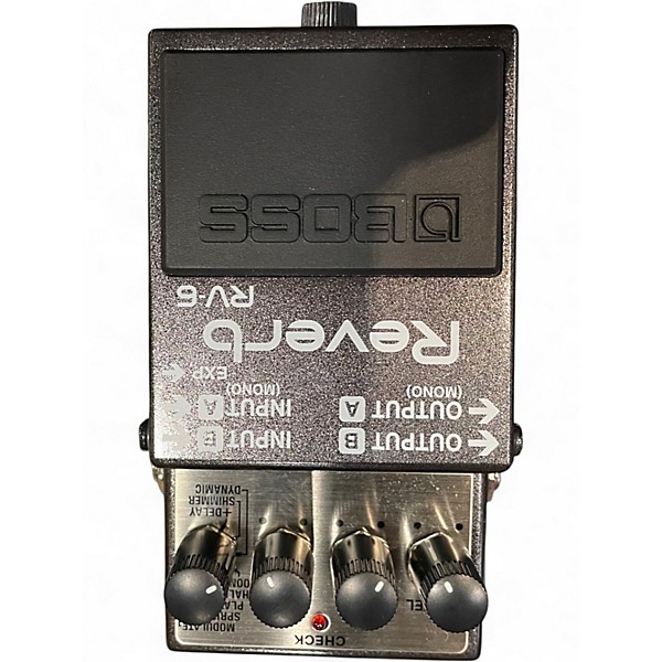 Used BOSS RV6 Digital Reverb Effect Pedal