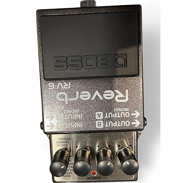 Used BOSS RV6 Digital Reverb Effect Pedal