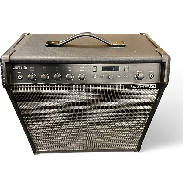 Used Line 6 Spider V 120 1x12 Guitar Combo Amp