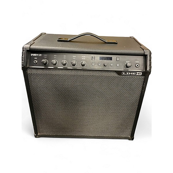 Used Line 6 Spider V 120 1x12 Guitar Combo Amp