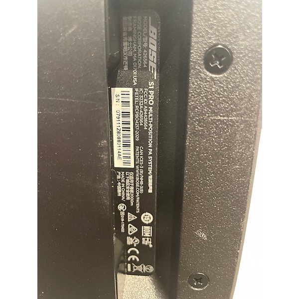 Used Bose S1 Pro Sound Package