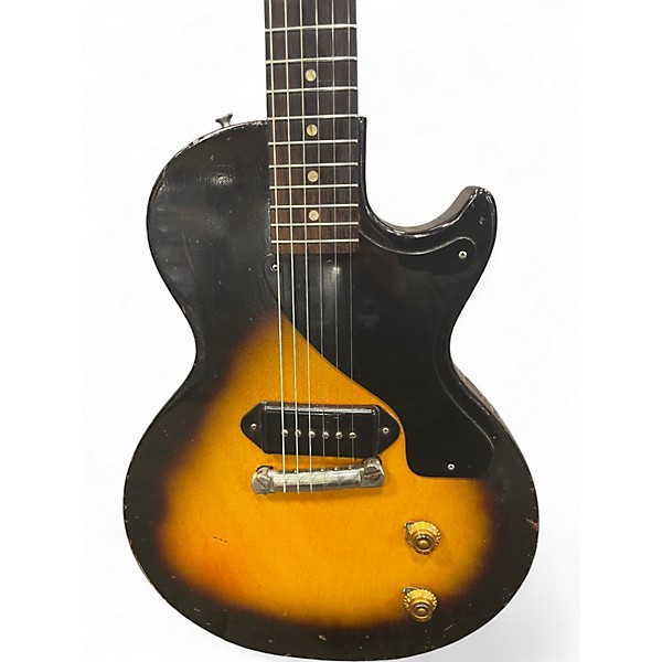Vintage 1955 Gibson LES PAUL JR SUNBURST Solid Body Electric Guitar